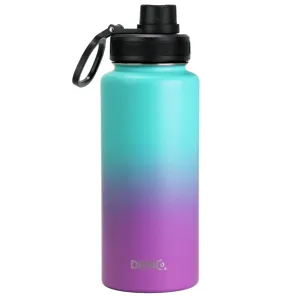 🌺 Sunset Flow | DRINCO® 32oz Ombre Fuchsia Teal Bottle