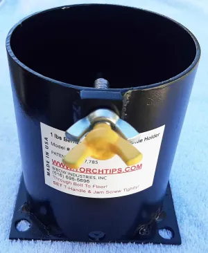 1 LBS Bernzo Fat Boy Propane Bottle Holder
