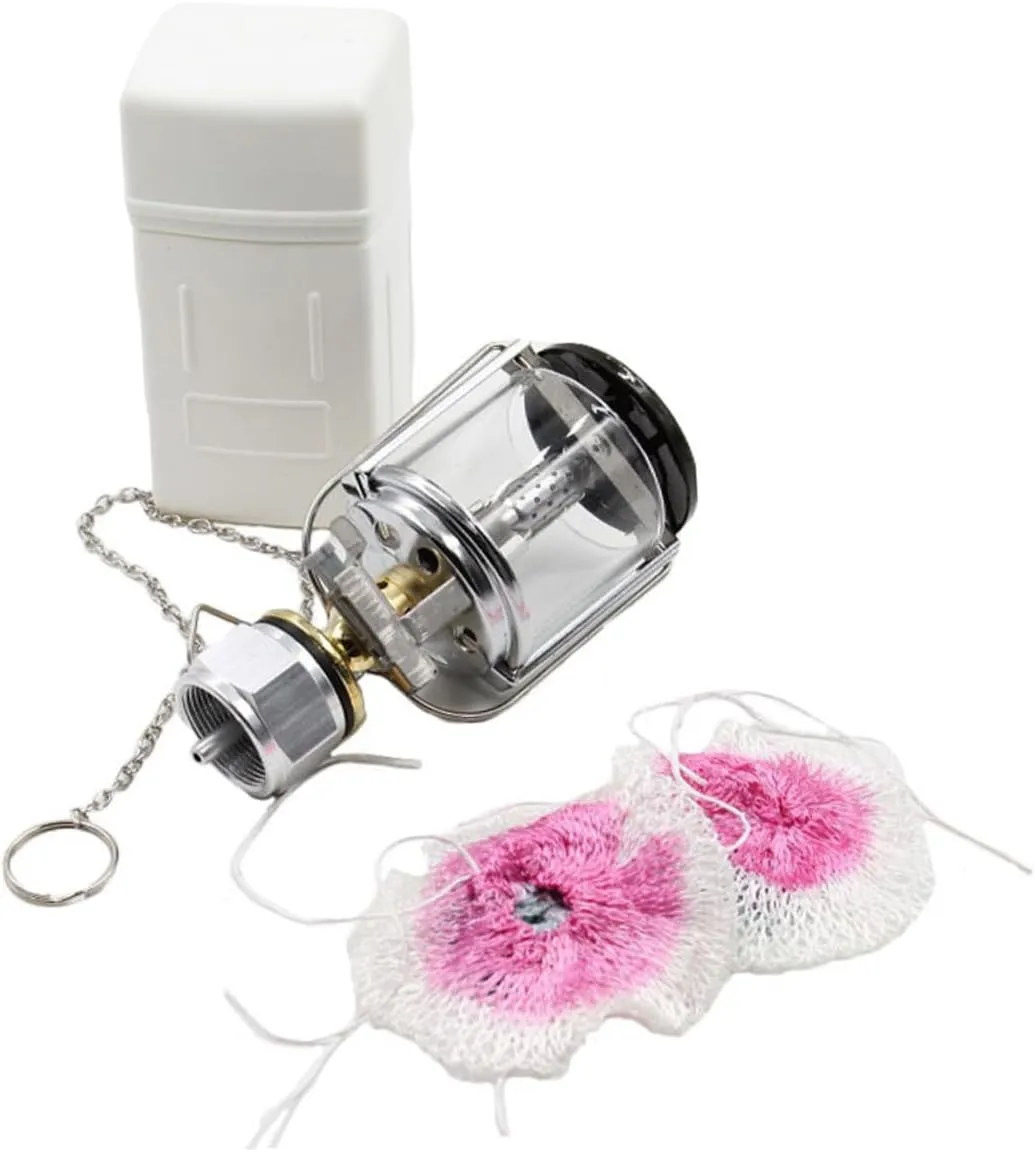 1 Set Propane Camping Lantern with Light Outdoor Illumination Tool for Camping Hiking and Emergency Situations