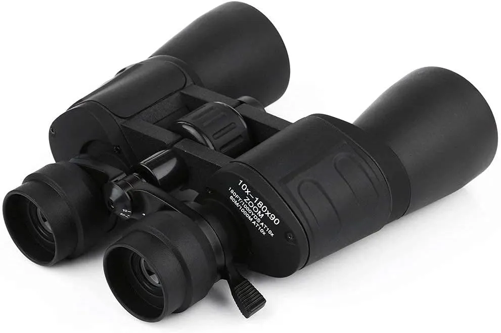 10-180X90 High Power BAK4 Prism FMC Lens Binoculars Compact HD Professional/Daily Waterproof Telescope for Adults Bird Watching Adult Outdoor Hunt Monocular