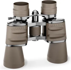 10-30x50 HD Zoom Binoculars for Adults with High-Powered & Image Stabilization - Waterproof, Clear Low-Light Vision Binos for Bird Watching, Hunting, Travel, Cruise Ship Use