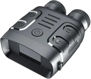 1080P Night Vision Goggles with 5X Digital Zoom, 300M Infrared Viewing, Adjustable 7-Level IR Light, Compact Binoculars for Hunting, Boating, and Outdoor Adventures