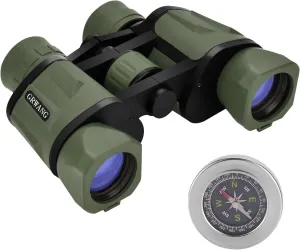 10x40 Professional HD Binoculars for Adults &Kids,Shock Proof Binocular with BAK4 FMC Lens, Large View & Waterproof Binoculars Perfect for Bird Watching, Sports,Hunting,Gifts