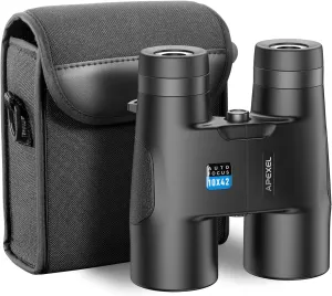 10x42 Binoculars for Adults Kids High Powered Telescope Compact Binoculars Bird Watching Hiking Traveling Sports Concert with Carrying Bag