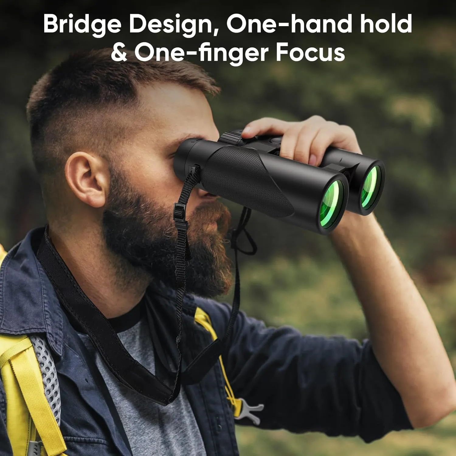 10x42 HD Binoculars for Adults High Powered: Timorn Powerful Binoculars for Bird Watching with Phone Adapter Tripod, Waterproof Fogproof Lightweight Binocular for Birding, Hiking,Travel, Sports