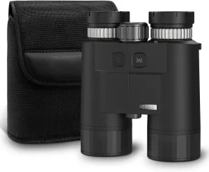 10x42 Laser Rangefinder Binoculars for Hunting – 2286 Yds ACD/Los, Scan Mode, ±1m Accuracy, Red OLED, HD Optics (Deer 1189 Yds)