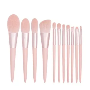11 Brushes Set Full Set Of Loose Powder Brushes Beauty Tools Eye Shadow Brushes