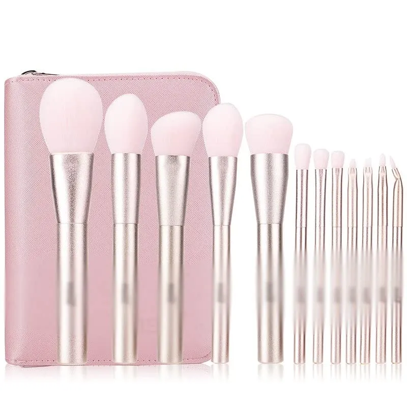 12 Makeup Brush Set Full Set Of Brushes Blush Powder Eye Shadow Brush Beauty Tools