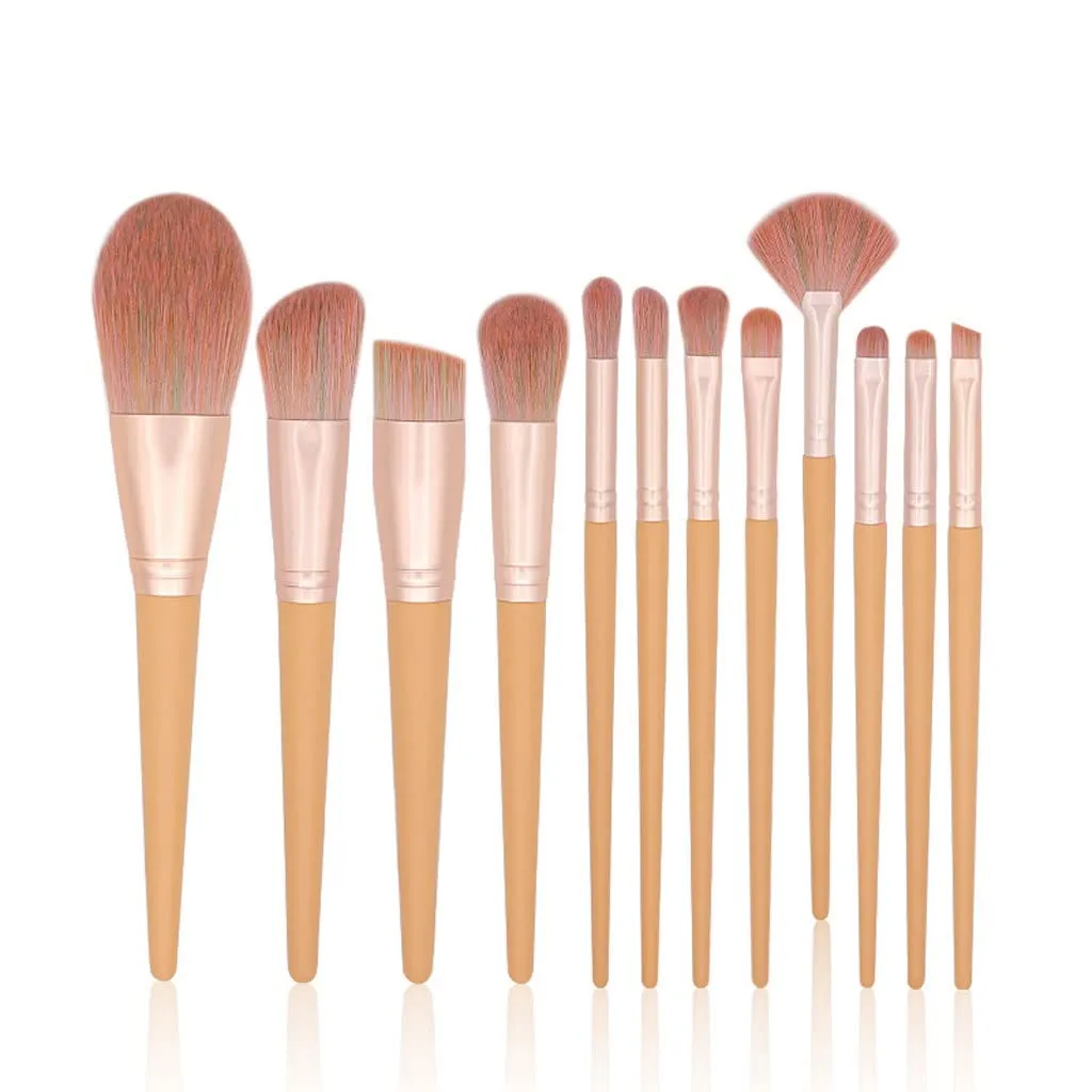 12 Makeup Brush Set Full Set Of Loose Powder Blush Eyeshadow Brush Beauty Tools