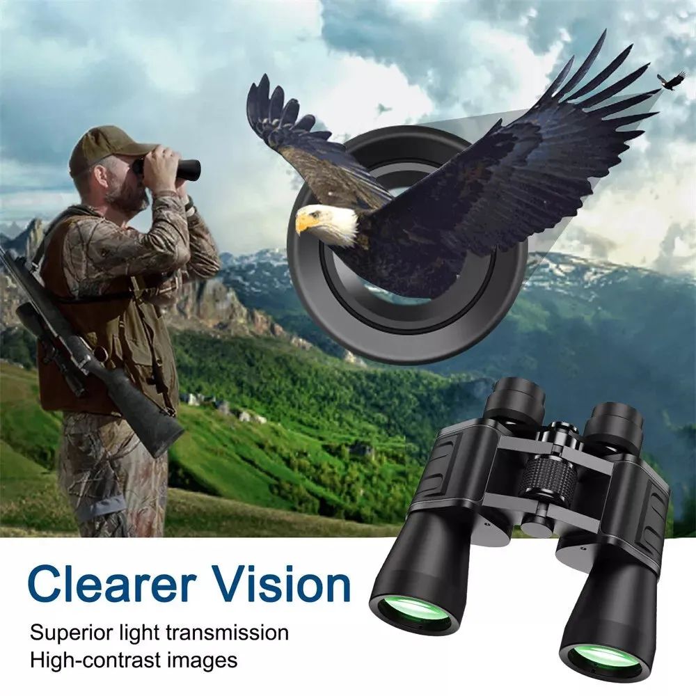 180x100 High Power Waterproof Binoculars for Outdoor Use