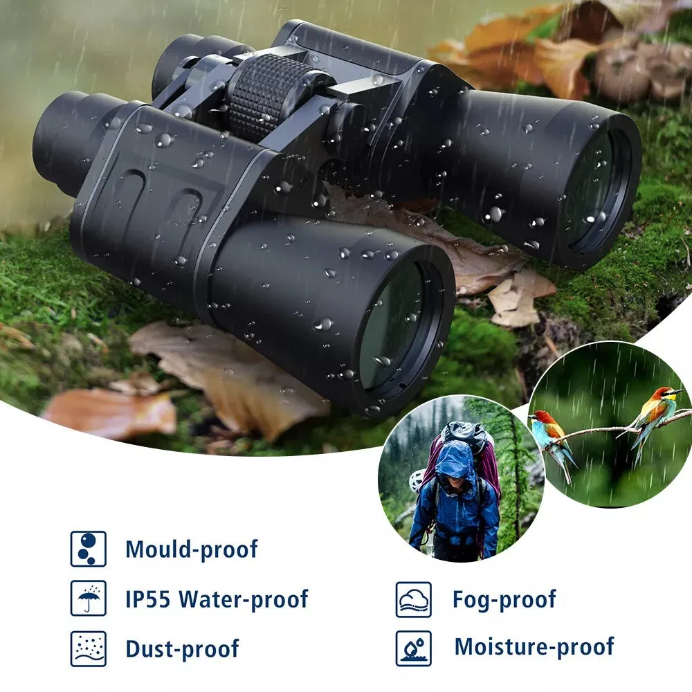 180x100 High Power Waterproof Binoculars for Outdoor Use