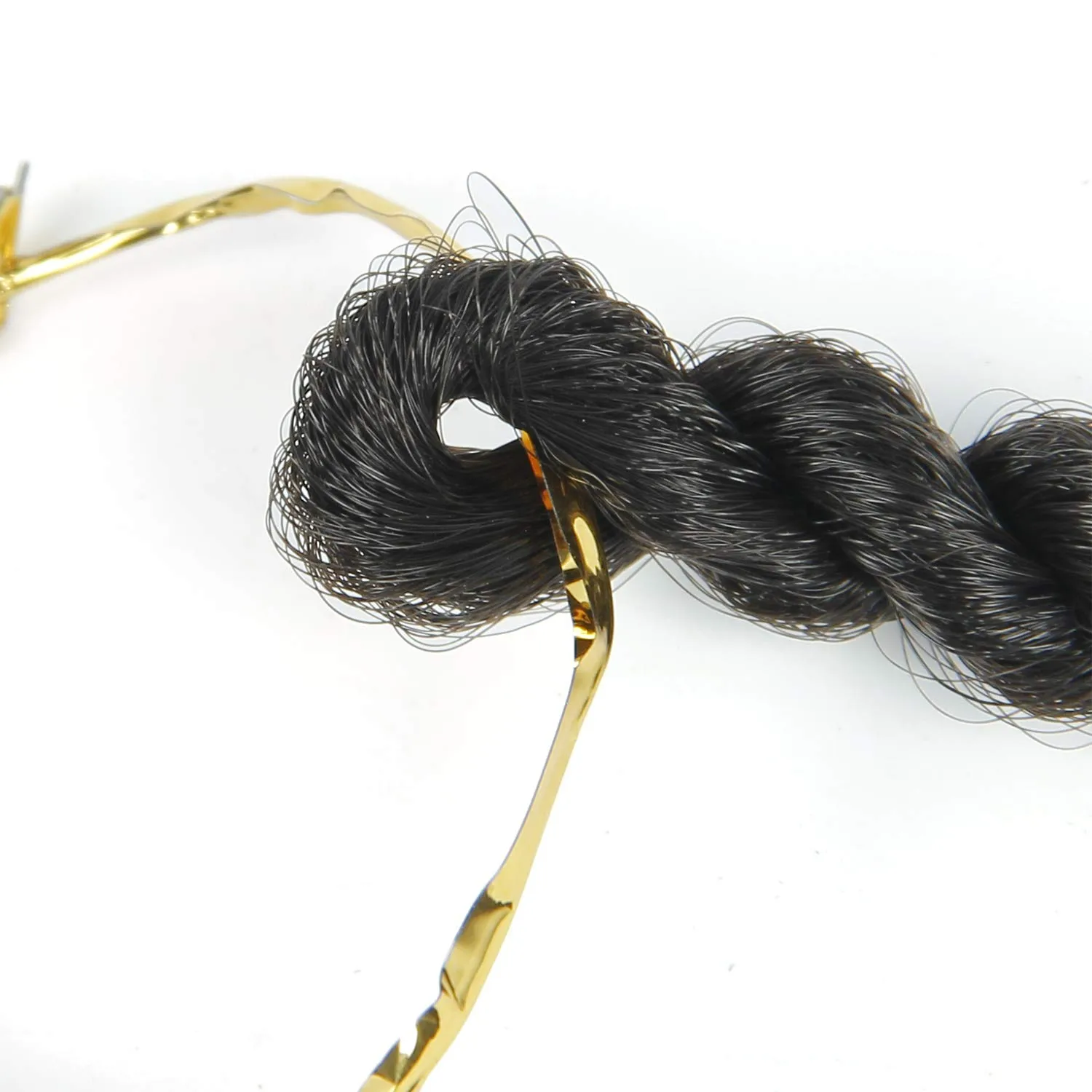 18Inch Wavy Senegalese Twist Crochet Hair Braids Wavy Ends Synthetic Hair Extension Curly Crochet Twist Braiding Hair (6Packs,#1B)