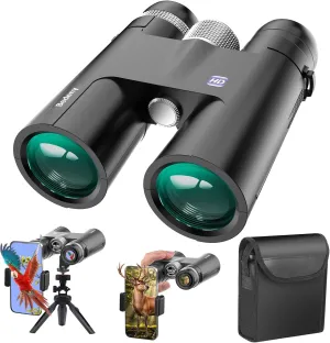 18x50 HD Binoculars for Adults with Upgraded Phone Adapter