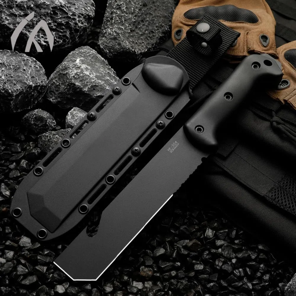 1PC outdoor knife, fixed blade, can be used for outdoor activities, hiking and trekking, and is a multifunctional tool suitable for various environments. Men's Gift