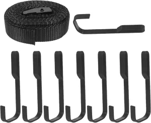1Set Tree Hanging Hooks Strap Portable Tree Stand Hangers for Hunting Climbing Heavy Duty Strap with Hooks Compact Easy to Install for Outdoor Activities