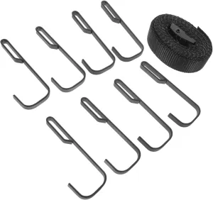1Set Tree Stand Hangers Durable Outdoor Strap with Hooks for Hunting Climbing Stand Gear Tree Anchor Portable Camping Equipment Organize Efficiently