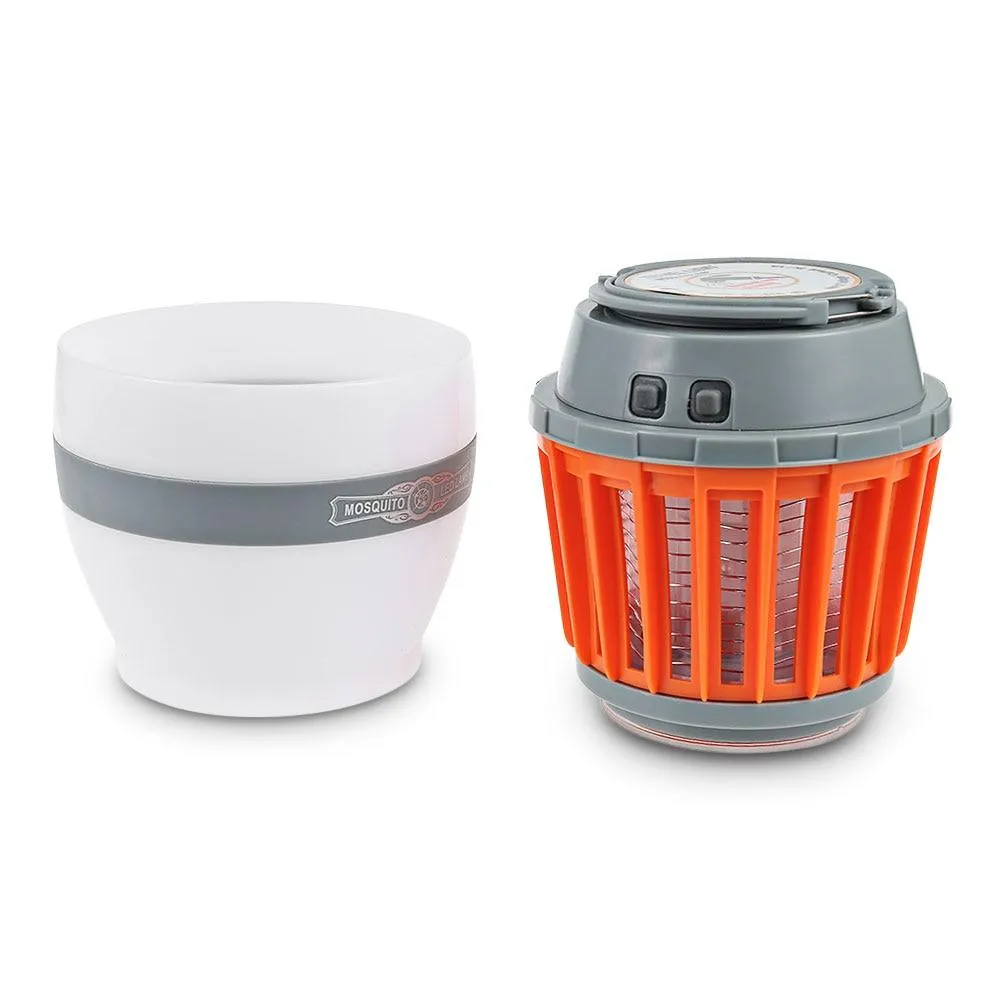 2-IN-1 Bug-Zapper and Lantern with Solar Panel