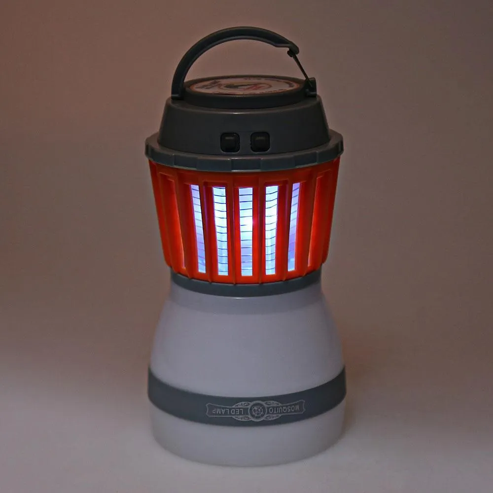 2-IN-1 Bug-Zapper and Lantern with Solar Panel