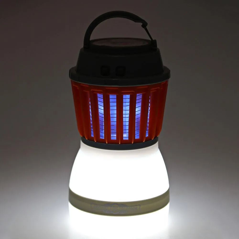 2-IN-1 Bug-Zapper and Lantern with Solar Panel