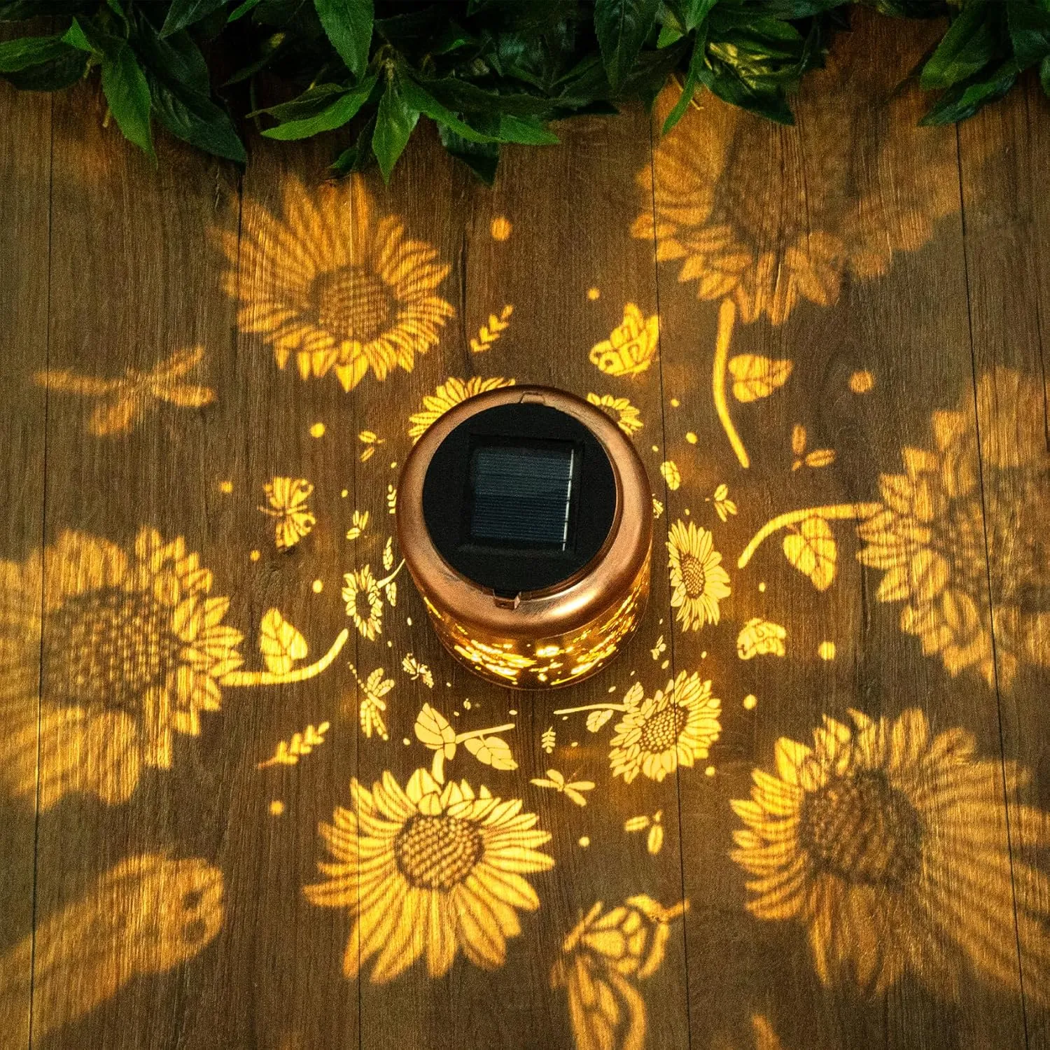 2 Pack Sunflower Solar Lanterns Outdoor Waterproof, Sunflower Teacher Appreciation Birthday Gifts for Women, Mothers Day Fathers Day Gifts for Dad Husband, Hanging Solar Lights Outdoor for Garden