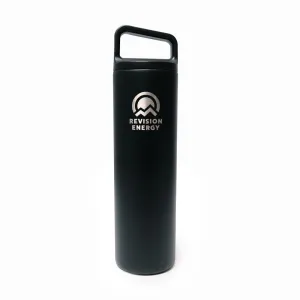 20 oz. Insulated Water Bottle • Black Powder