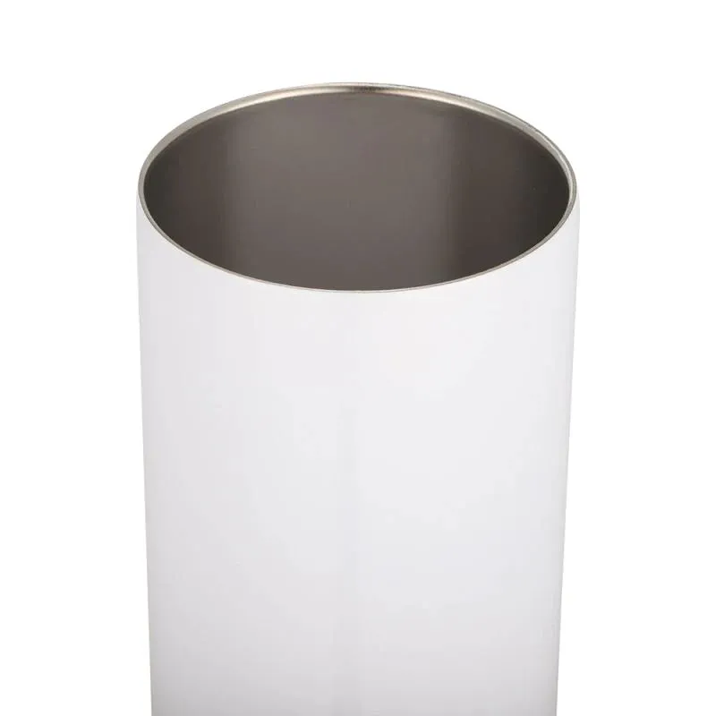 20oz Stainless Steel Tumbler - Sparkle White