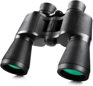 20x50 High-Definition Wide-Angle Binoculars Outdoor Tourism BAK4 Prism Objective 50MM Life Waterproof Black Multifunction Outdoor