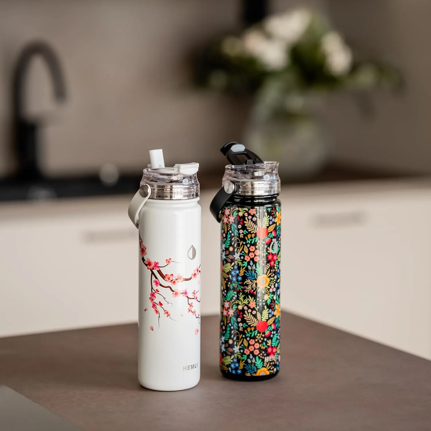 22 ozInsulated Tea Tumbler Bottle with Infuser, Travel Mug