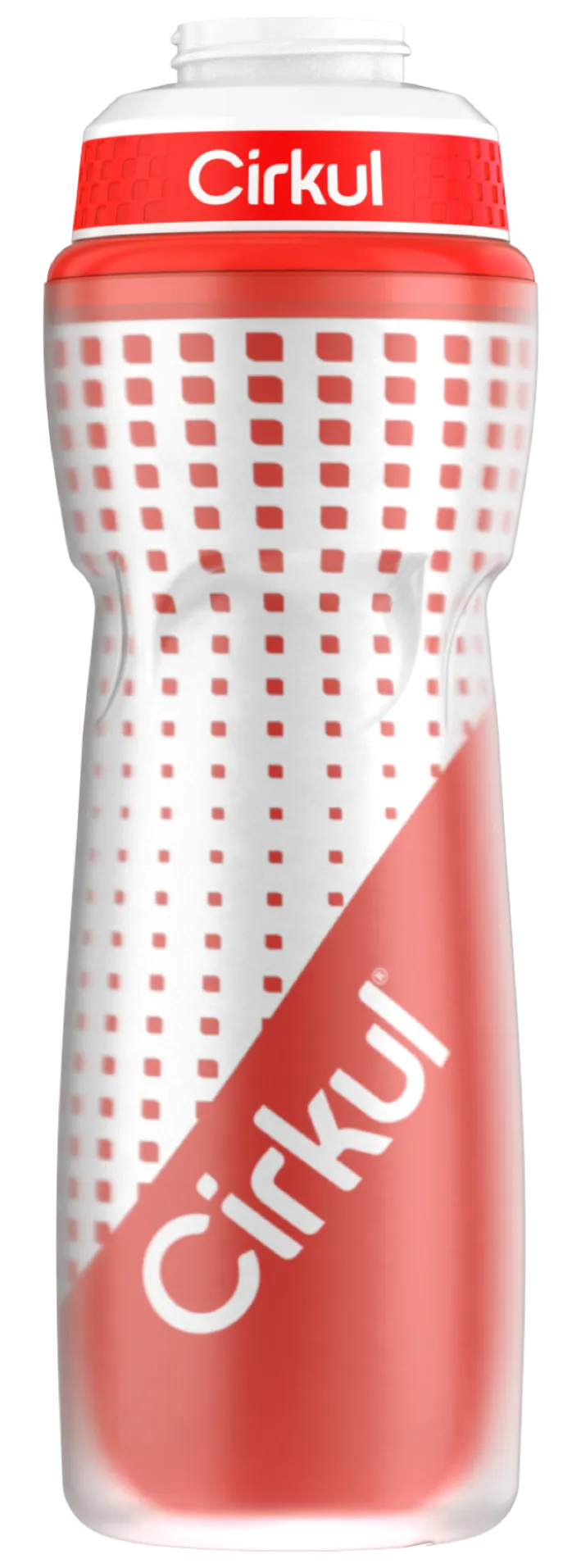 22oz. Insulated Squeeze Plastic Bottle & Sport Lid