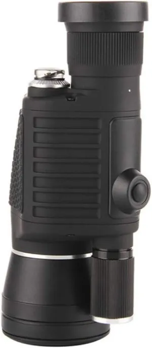 3-in-1 Monocular Telescope, Portable Low-Light Night Vision Waterproof Binoculars, Built-in Compass and LED Light Zoom, Suitable for Outdoor Hunting, Travel, Etc.