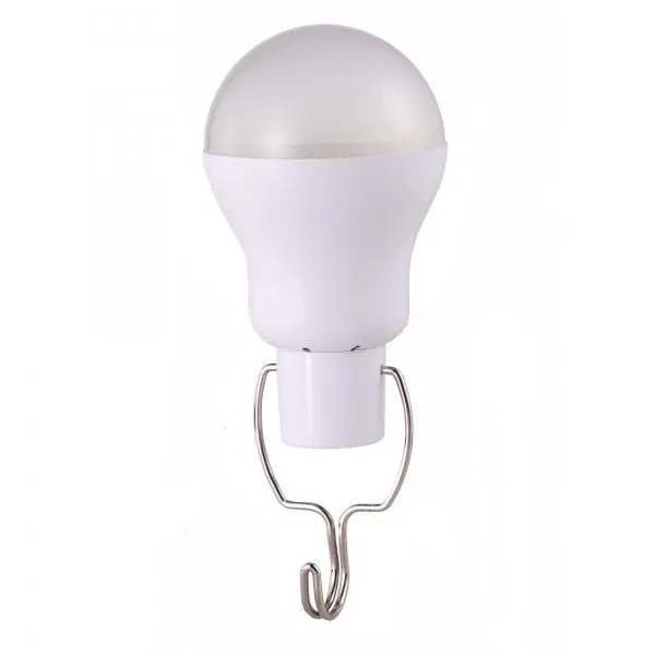 3 Pack 110Lm Portable USB Rechargeable Solar LED Light Bulbs Light Sensor Control Lantern Tent Lamp
