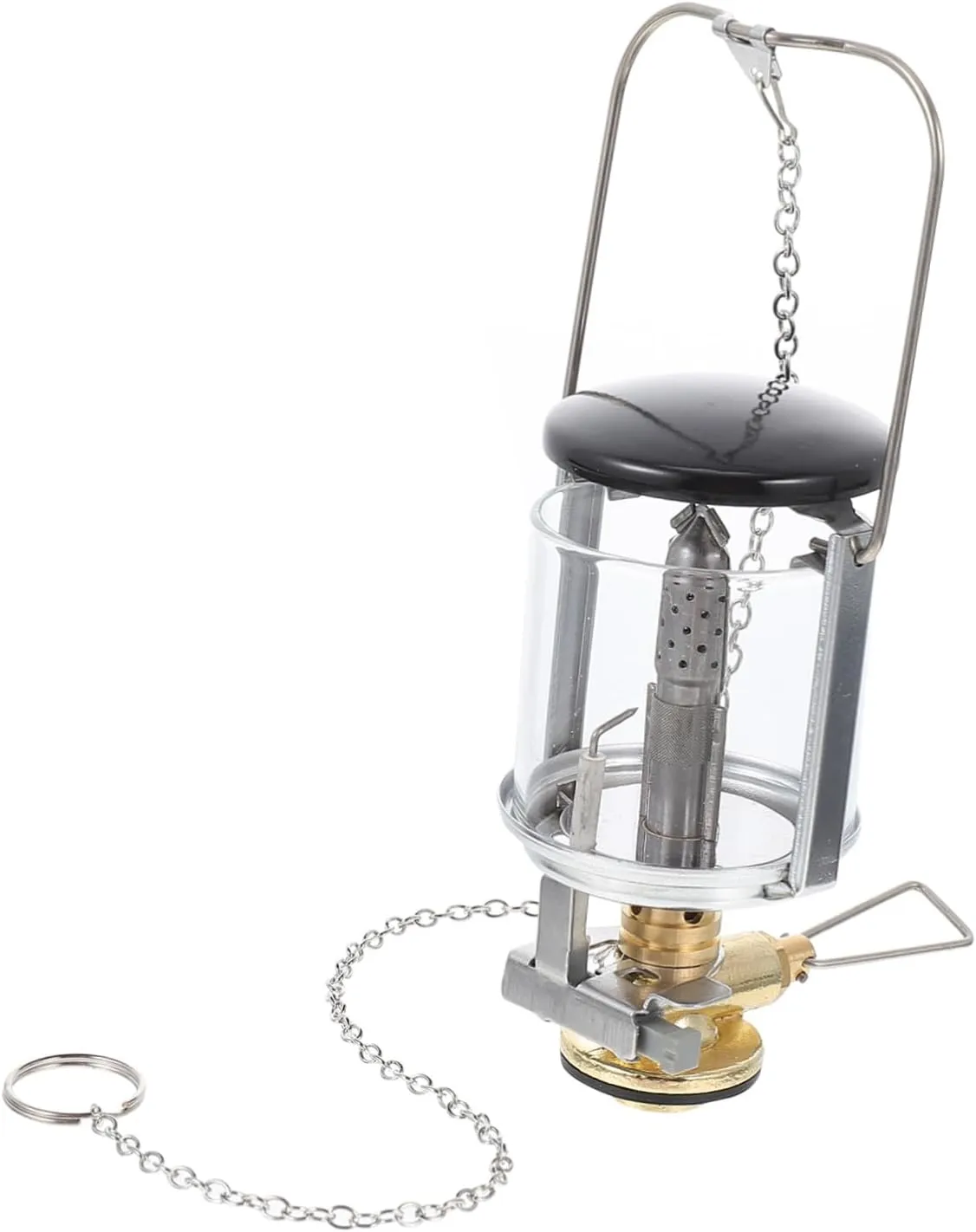 3 Sets Hanging Gas Lantern Compact Camping Light Outdoor Led Tent Lamp Propane Gas Emergency Night Lighting