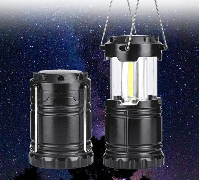30LED Tent Lamp Waterproof Camping Light Power by 3*AA Battery Emergency Light Portable Lantern Working Lighting Flashlight (Style: C)