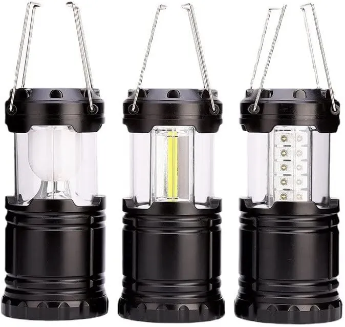 30LED Tent Lamp Waterproof Camping Light Power by 3*AA Battery Emergency Light Portable Lantern Working Lighting Flashlight (Style: C)