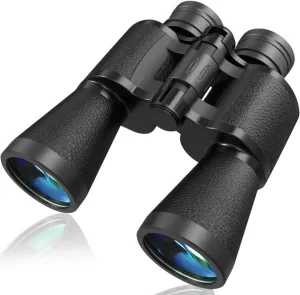 30x50 High-Powered Binoculars for Adults – Compact Waterproof Binoculars for Bird Watching - Waterproof Ideal for Bird Watching, Hunting, Concerts, Travel, Camping & Outdoor Activities