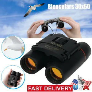 30x60 Compact Binoculars for Outdoor Travel & Bird Watching