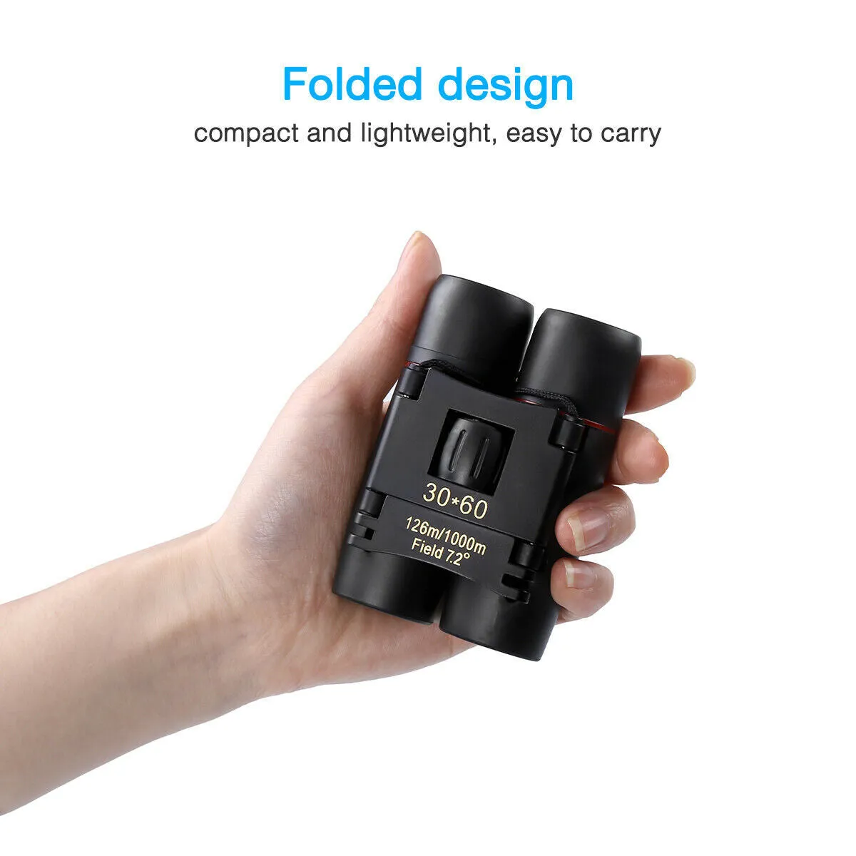 30x60 Compact Binoculars for Outdoor Travel & Bird Watching
