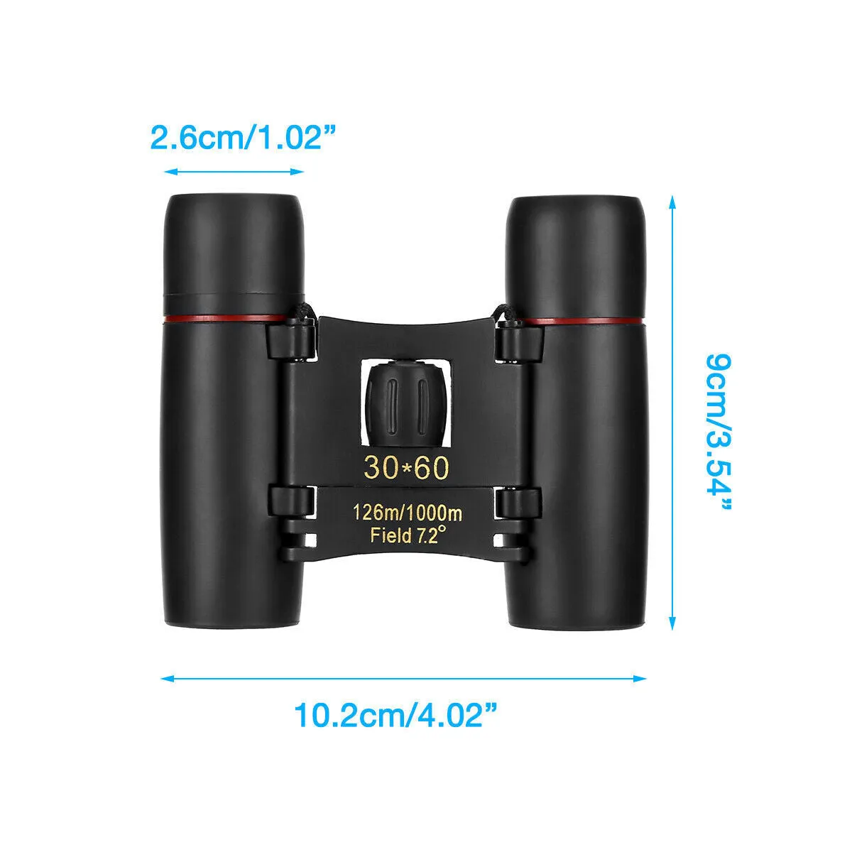 30x60 Compact Binoculars for Outdoor Travel & Bird Watching