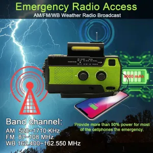 4000mAh Weather Radio