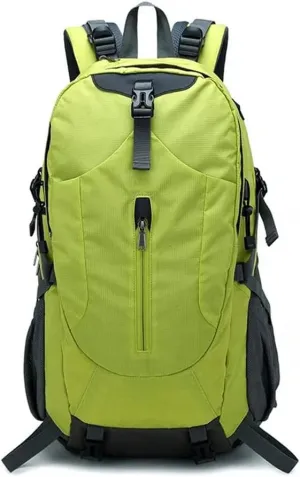 40L Mountaineering Backpack Multi Pocket Outdoor Camping Bag Travel Mountaineering Bag (A,As the picture shows)