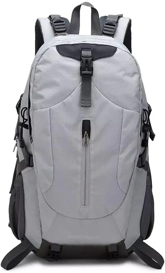 40L Mountaineering Backpack Multi Pocket Outdoor Camping Bag Travel Mountaineering Bag (D,As the picture shows)