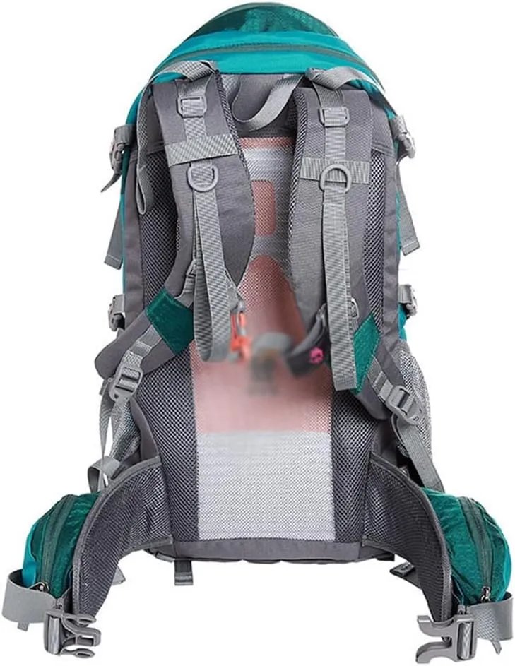 40L Mountaineering Backpack Travel Backpack Camping Hiking Sports Outdoor Bag Travel Rucksack(E)