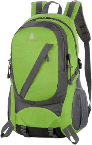 40L Outdoor Sports Backpack Travel Backpack Large Capacity Hiking Bag (Black,As the picture shows)