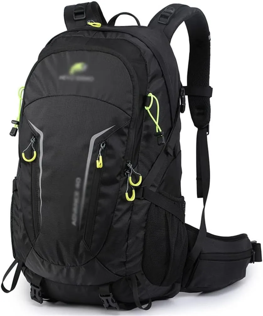 40L Sports Travel Backpack Outdoor Camping Rucksack Hiking Backpack Mountaineering Bag (E,As the picture shows)