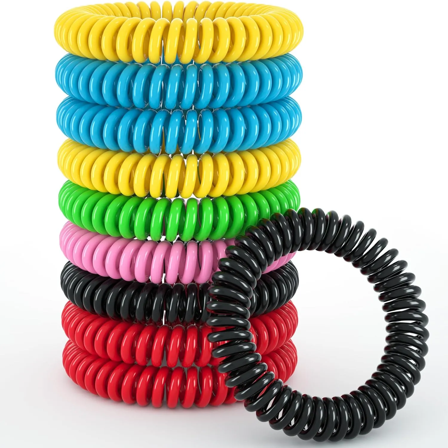 49 Pack Mosquito Repellent Bracelets, Mosquito Repellent Bands for Adults and Kids, DEET Free