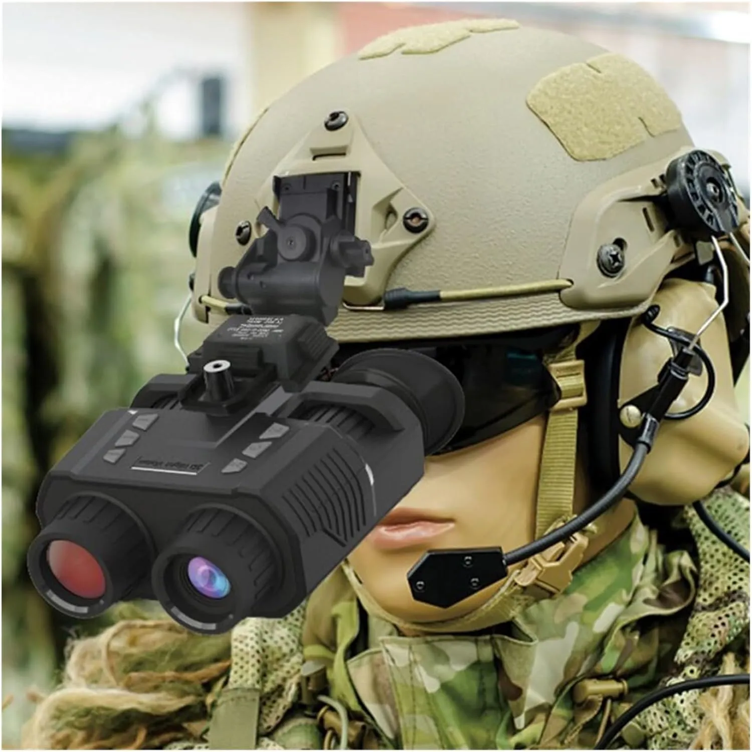 4K NV8000 Helmet & Head Night Vision Binoculars Night Vision Digital Goggles Device Camping Hunting with Mount