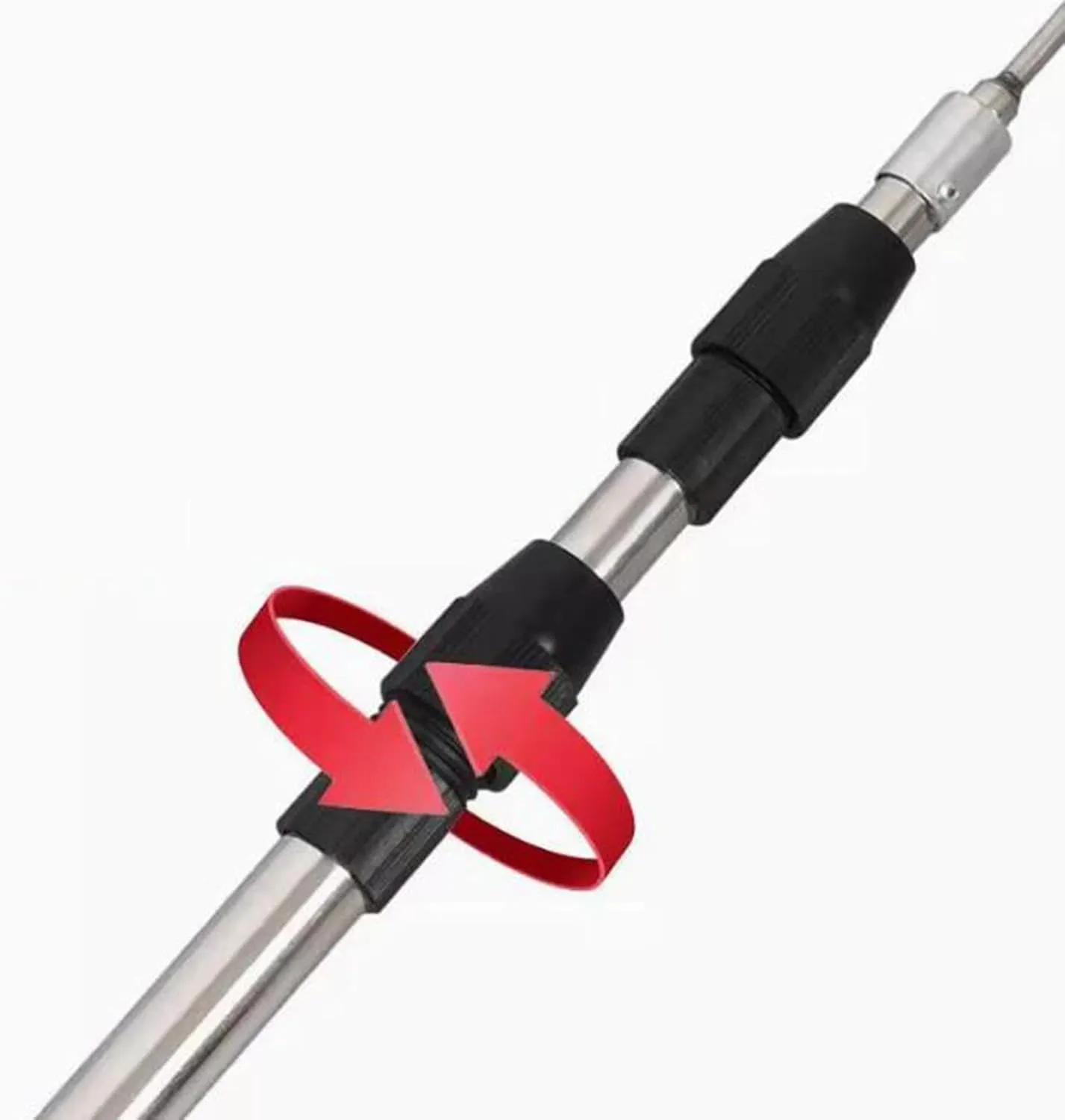 4Pcs Tarp Poles Replacement Portable Lightweight Tent Rods Telescoping Canopy Poles for Picnic Gazebo Porch Camping Outdoor