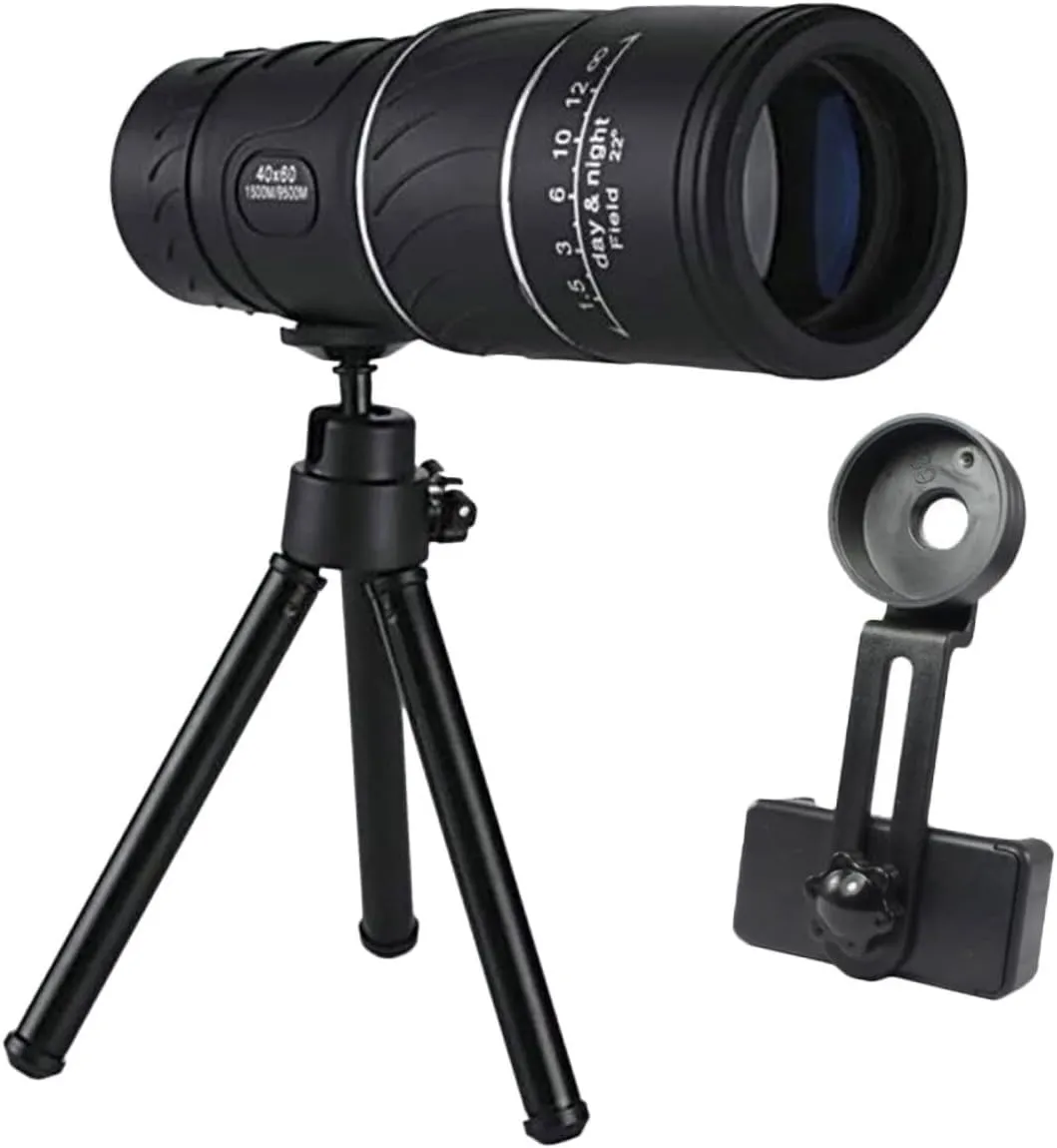 4pcs Telescope Binoculars for Adults Night Vision Monoculars Travel Binocular Outdoor Binocular Bunoculars 16x52 Night Vision Binoculars Scope Plastic