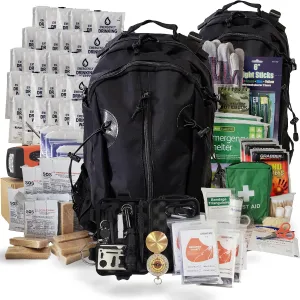 5 Person Emergency Kit/Survival Backpack for 72 Hours for Natural Disasters, Hurricanes, Emergency or Bug Out Situations