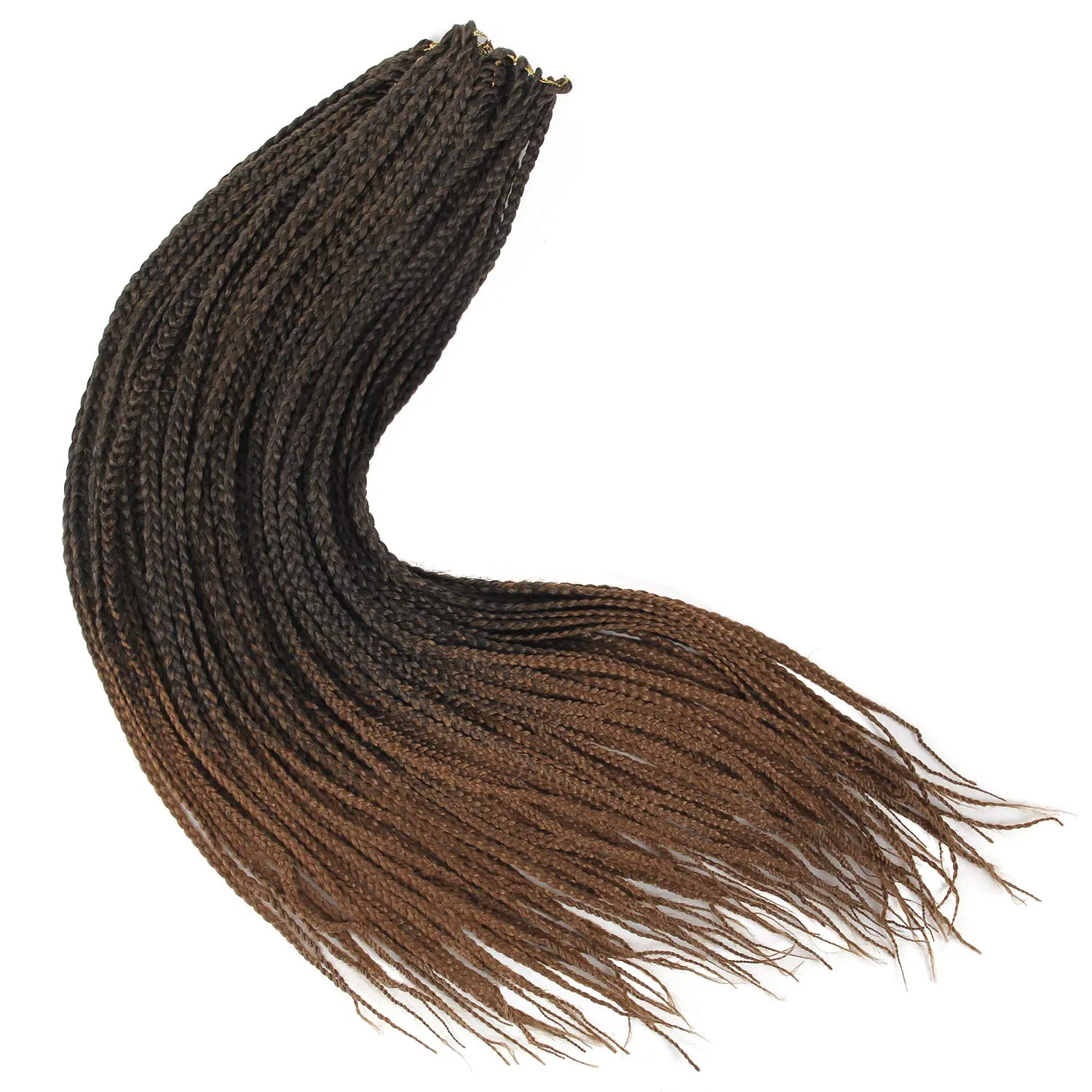 6 Packs Box Braids Crochet Hair Crochet Box Braids Pre-looped Synthetic Hair Crotchet Box Braids Hair 22 Inch (1B/30, 22inch) …